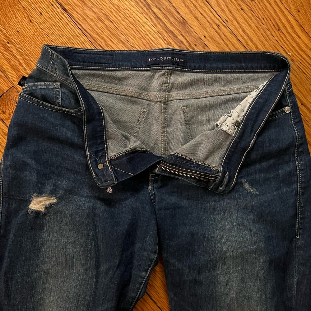 Rock and Republic distressed jeans size 14 - Picture 7 of 7